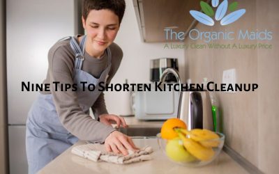 Nine Tips To Shorten Kitchen Cleanup