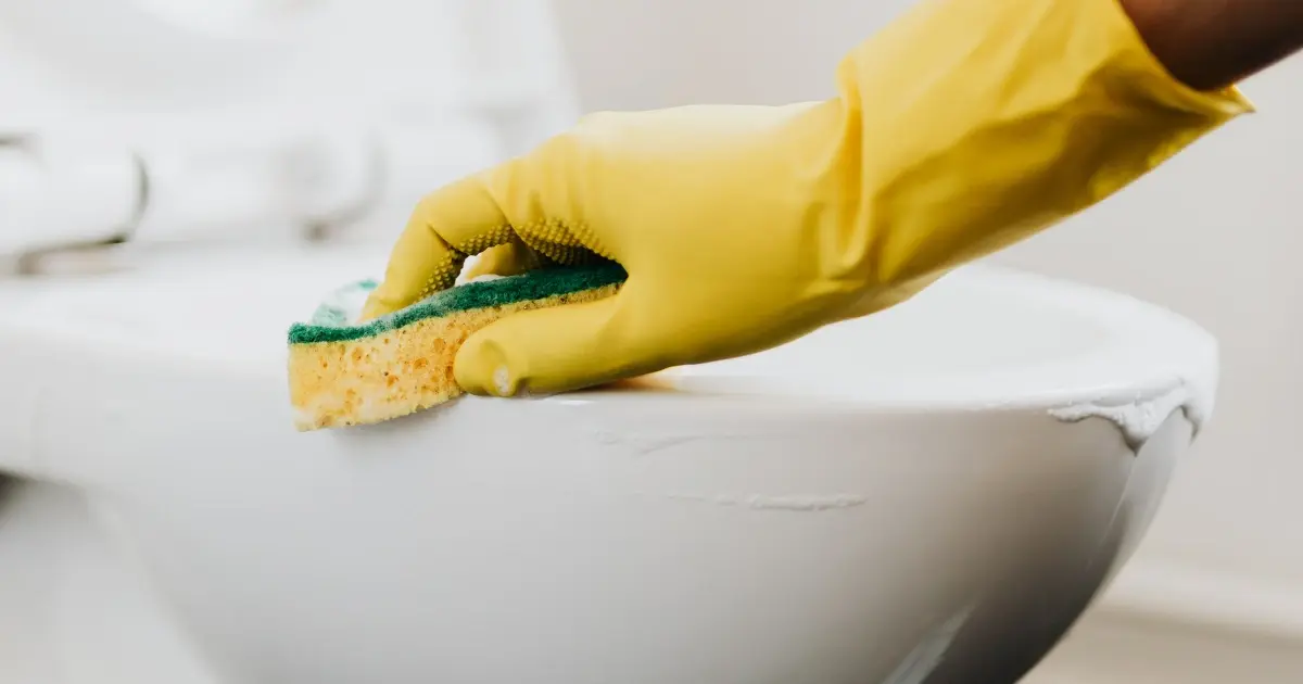 Weekly cleaning at a seniors home
