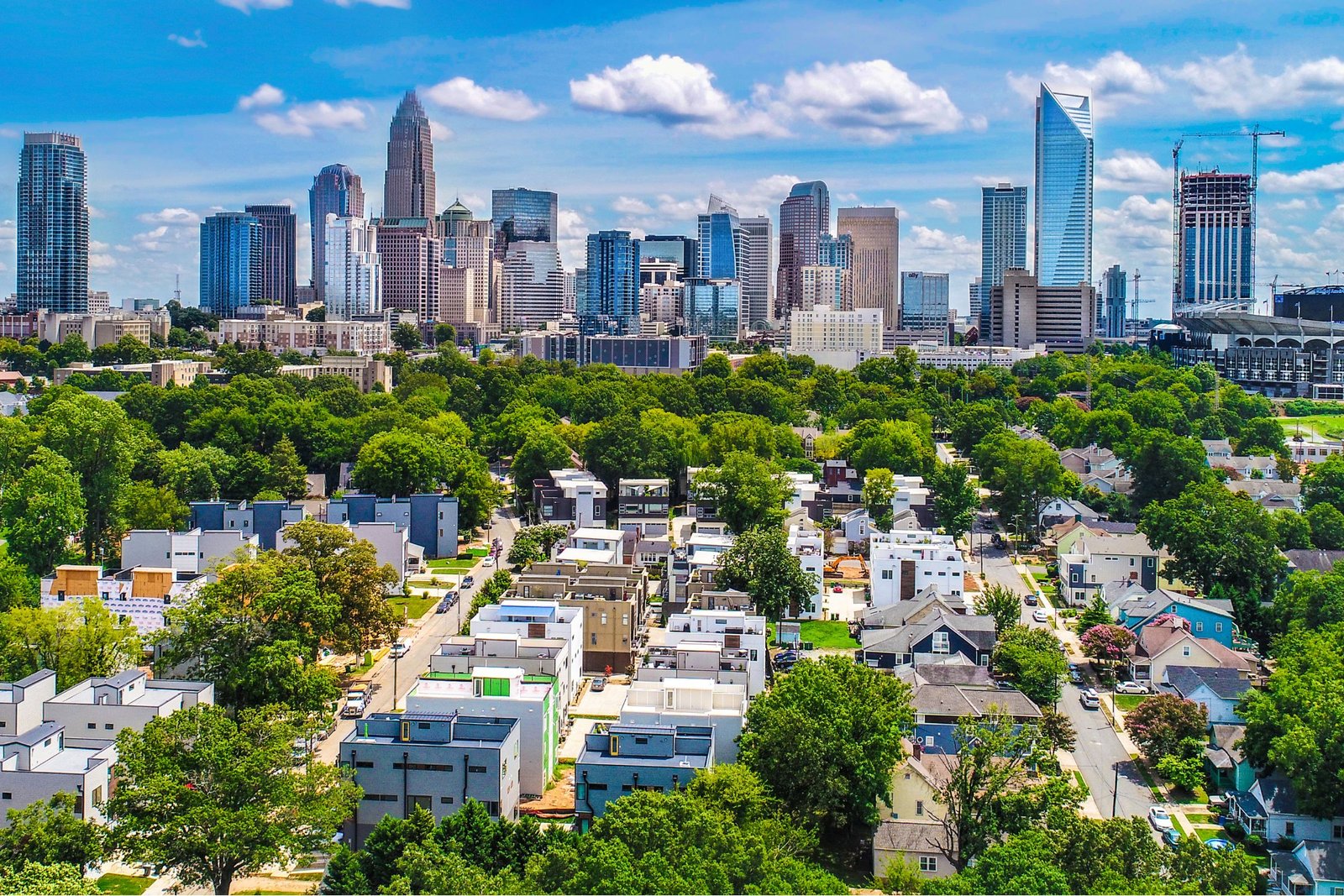 Charlotte NC skyline